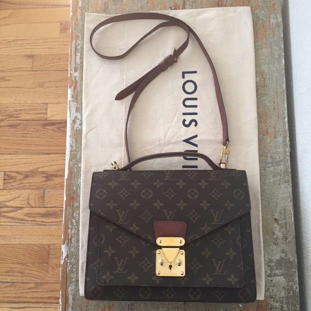 Vintage Louis Vuitton Monceau 28 w/Strap